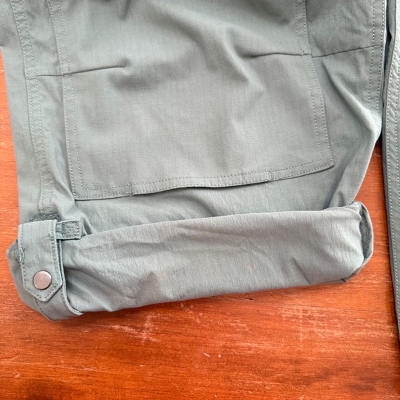 Duluth Trading Co Women's Heirloom Gardening Overalls Green Plus 2x-31 Nylon - Picture 6 of 14